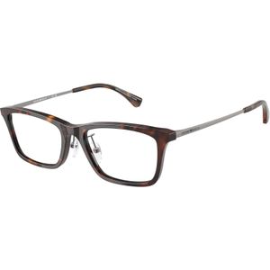 Emporio Armani Man EA3252D  5026 Optische monturen Acetaat Schildpad Transparant Hurken Normaal