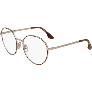 Victoria Beckham Vrouw VB228 214 Optische monturen Metaal Havana / goud  Rotonde