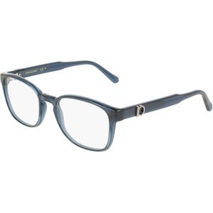 Ferragamo Man SF3027E 432 Optische monturen  Blauw  Geometrisch Normaal