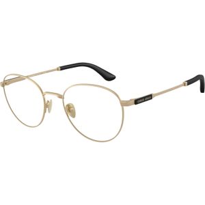 Giorgio Armani Man AR5164  3002 Optische monturen Metaal Goud Transparant Pantos Normaal