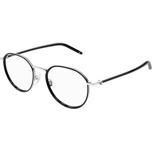 Montblanc Man MB0342OA 001 Optische monturen Metaal Zilver Transparant Rotonde