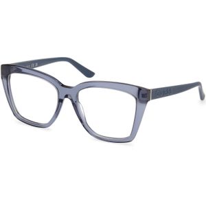 Guess Vrouw GU50173 090 Optische monturen Acetaat Blauw  Geometrisch Normaal