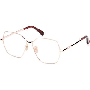 Max Mara Vrouw MM5154 033 Optische monturen Metaal Goud  Rotonde Normaal