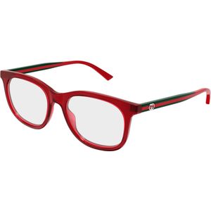 Gucci Vrouw Gucci GG1990O 004 Optische monturen Acetaat Bordeaux Transparant Kwadraat