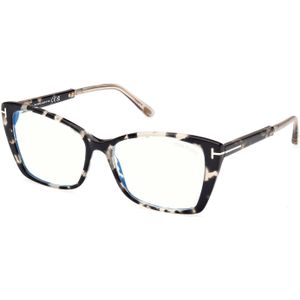 TOM FORD Vrouw FT5893-B 5 Optische monturen Acetaat Zwart  Vlinder Normaal