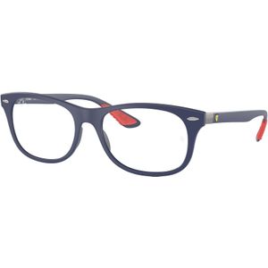 Ray - Ban Unisex RX7307M F604 Optische monturen Kijkje Blauw Transparant Hurken Normaal