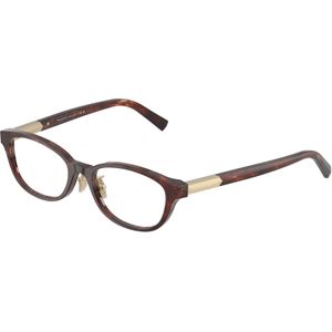 Tiffany Vrouw Tiffany TF2280D 8421 Optische monturen Acetaat Bruin Transparant Kussen Normaal