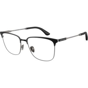 Giorgio Armani Man AR5163  3420 Optische monturen Metaal Zwart Transparant Kussen Normaal