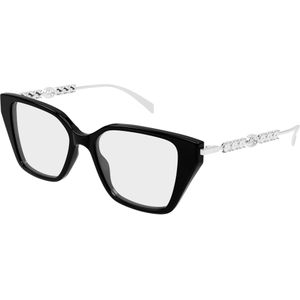 Gucci Vrouw Gucci GG1969O 002 Optische monturen Acetaat Zwart Transparant Kattenoog