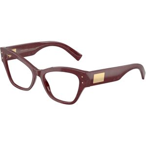 Dolce & Gabbana Vrouw DG3404 3442 Optische monturen Acetaat Veelkleurig Transparant Vlinder Normaal