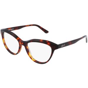 Karl Lagerfeld Vrouw KL6052 131 Optische monturen Plastic Havana/rood  Kattenoog