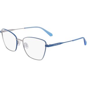Calvin Klein Vrouw CKJ23204 044 Optische monturen Metaal Zilver  Kattenoog Normaal Normaal