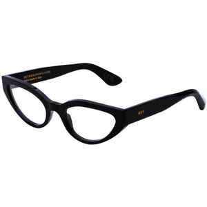 Retrosuperfuture Vrouw JGM -nummer 124 zwart Optische monturen Acetaat Zwart  Kattenoog