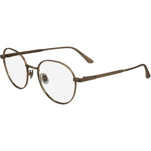 Calvin Klein Uniseks Calvin Klein CK24101N 771 Optische monturen Metaal Goud  Geometrisch Normaal
