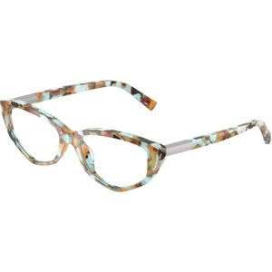 Tiffany Vrouw TF2276  8441 Optische monturen Acetaat Schildpad Transparant Geometrisch Normaal