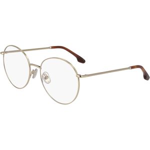 Victoria Beckham Vrouw VB2110 714 Optische monturen Metaal Goud  Rotonde