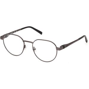 Timberland Man TB50028 7 Optische monturen Metaal Grijs  Rotonde Normaal