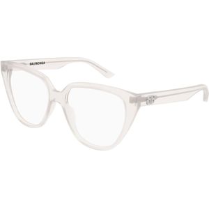 Balenciaga - Optical Frame Bb 0129O - Cat-eye Bril - Wit - Acetaat
