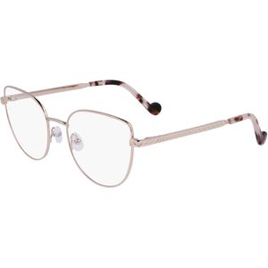 Liu Jo Vrouw LJ2166 770 Optische monturen Metaal Goud  Kattenoog Normaal Normaal