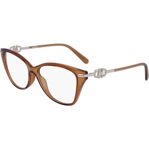 Ferragamo Vrouw SF2937R 261 Optische monturen Bio-injectie Bruin  Vierkant Fotochromatisch Fotochromatisch