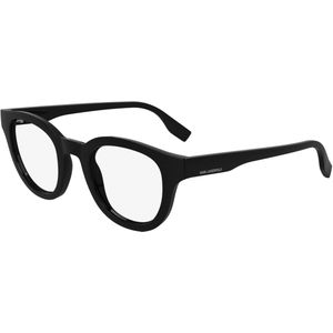 Karl Lagerfeld Unisex KL6177 001 Optische monturen Bio-injectie Zwart  Geometrisch Normaal