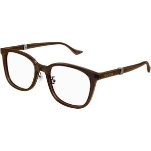 Gucci Man Gucci GG1500OK 004 Optische monturen Acetaat Bruin Transparant Rotonde