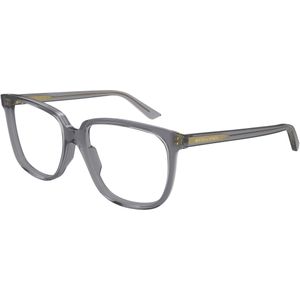 Bottega Veneta Vrouw BV1315O 004 Optische monturen Acetaat Grijs Transparant Kwadraat