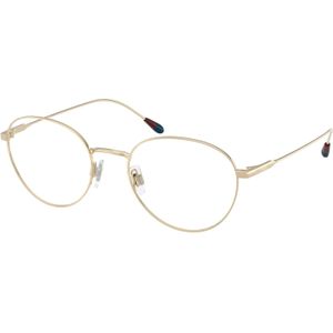 Polo Ralph Lauren Man PH1208  9425 Optische monturen Metaal Goud Transparant Rotonde Normaal