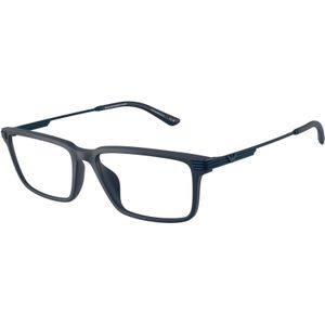 Emporio Armani Man EA3268U  6185 Optische monturen Geïnjecteerd Blauw Transparant Hurken Normaal