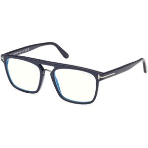 Tom Ford - Ft 5942-B - Bril - Blauw - Acetaat - Blauw Licht Blokkerend