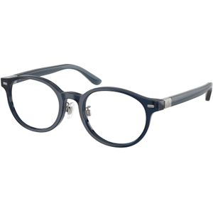 Polo Ralph Lauren Man PH2289D  5470 Optische monturen Acetaat Blauw Transparant Rotonde Normaal