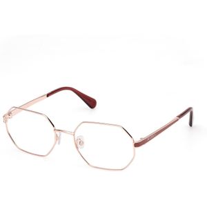 MAX&Co Vrouw MO5163 033 Optische monturen Metaal Goud  Geometrisch Normaal