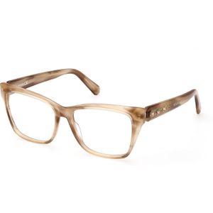 Swarovski Vrouw SK5468 047 Optische monturen uitstel Acetaat Bruin  Vierkant Normaal