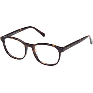 Guess Unisex GU8290 052 Optische monturen Acetaat Havana  Rotonde Normaal