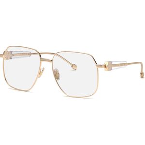 Philipp Plein Vrouw VPP126S plein Queen 0f47 Optische monturen Metaal Goud  Geometrisch