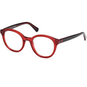Guess Uniseks GU50263 068 Optische monturen Acetaat Rood  Rotonde Normaal
