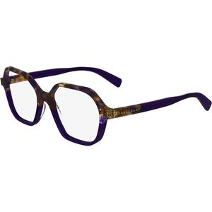 LONGCHAMP Vrouw LO2740 505 Optische monturen Acetaat Altviool  Hurken Normaal Normaal
