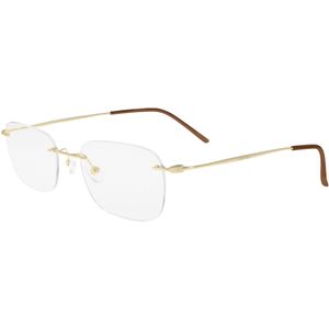 Calvin Klein Unisex CK22125TD 200 Optische monturen Titanium Bruin  Hurken Normaal Fotochromatisch