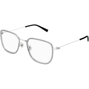 Gucci Uniseks Gucci GG1852OA 004 Optische monturen Geïnjecteerd Grijs Transparant Kwadraat