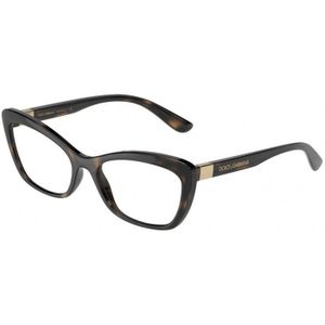 Dolce & Gabbana Vrouw DG5082 502 Optische monturen Plastic Havana  Kattenoog