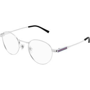 Gucci Man GG1877O 002 Optische monturen Metaal Zilver Transparant Rotonde