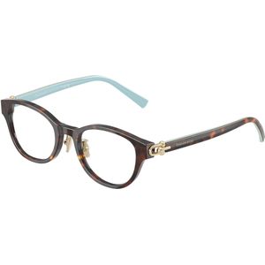 Tiffany Vrouw TF2273D 8015 Optische monturen Acetaat Schildpad Transparant Rotonde Normaal