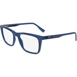 Lacoste Man L2960 410 Optische monturen Bio-injectie Blauw  Hurken Normaal