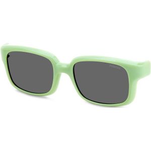 Polaroid Kind PLD K005 CL-on 1ed/M9 Clip-ons Plastic Groente Grijs Hurken Gepolariseerd