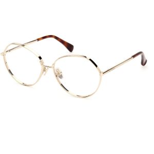Max Mara Vrouw MM5139 032 Optische monturen Metaal Goud  Rotonde Normaal