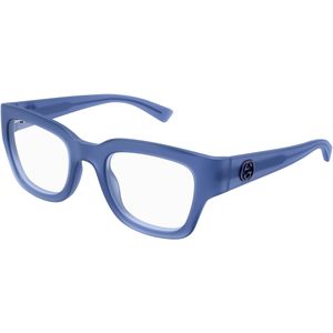 Gucci Man GG1788O 003 Optische monturen Geïnjecteerd Blauw Transparant Kwadraat