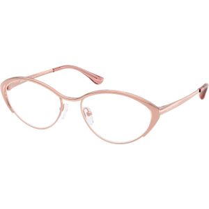 Michael Kors Vrouw Michael Kors MK3095 SANTA FE 1108 Optische monturen Metaal Goud Transparant Rotonde Normaal
