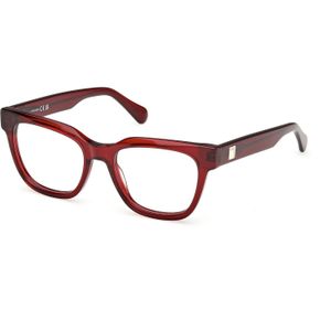 MAX&Co Vrouw MO5187 066 Optische monturen Acetaat Rood  Kwadraat Normaal