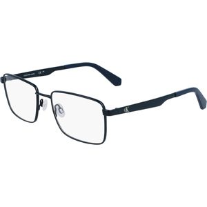 Calvin Klein Man CKJ23223 460 Optische monturen Metaal Blauw  Hurken Normaal