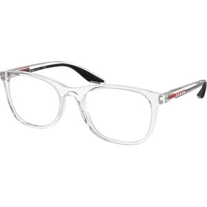 Prada Linea Rossa Man PS 05PV 2AZ1O11 Optische monturen Nylon Transparant Transparant Kussen Normaal